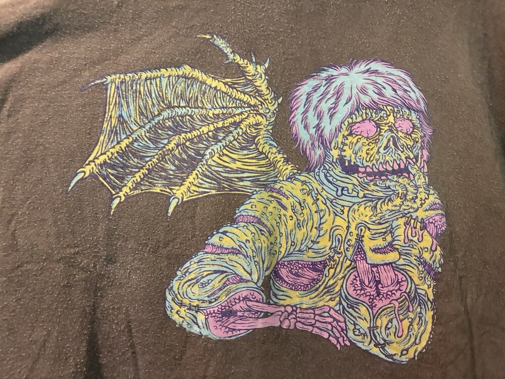 HOM5017 Goblin Vintage Art T-Shirt, Goblin Tag Size 2X Faded